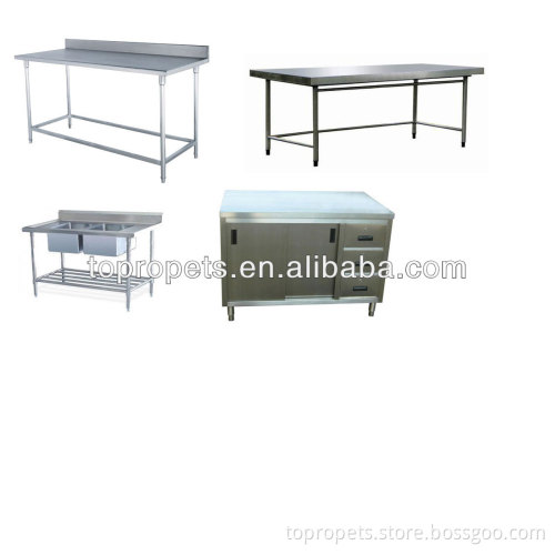 custom-made various kinds of stainless steel table, stainless steel wortable,stainless steel cabinet